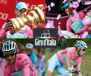 пазл Винченцо Нибали, чемпиона Джиро Италия 2013